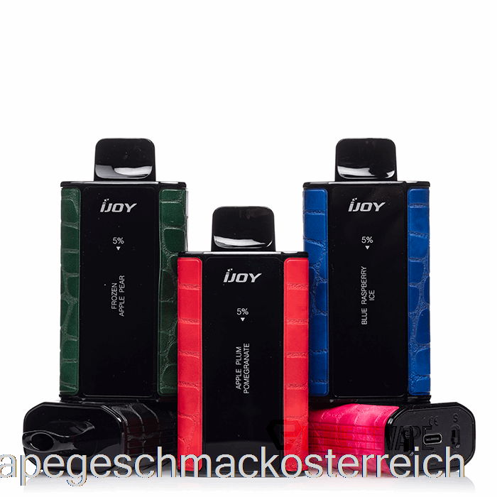 Ijoy Captain 10000 Einweg-Eis-Vape-Geschmack In Blauer Himbeere